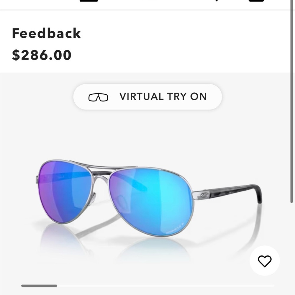 Women’s Oakley “Feedback” Sunglasses